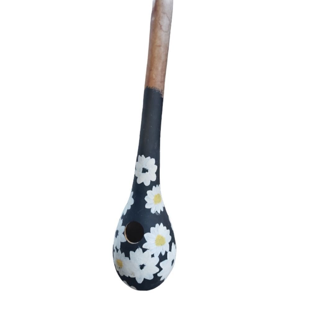 Bird House Gourd Handpainted